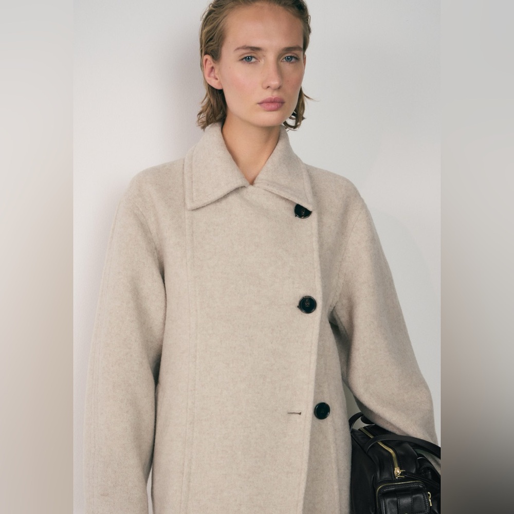 Mango Manteco Wool Coat - Picture 4 of 13